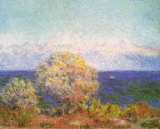 At Cap d'Antibes, Mistral Wind, Claude Monet